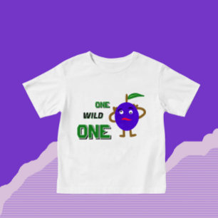 T-shirt Pour Bébé Plum amusant