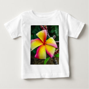 T-shirt Pour Bébé Plumeria rubra