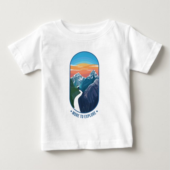 T-shirt Pour Bébé Plus à explorer (Devant)