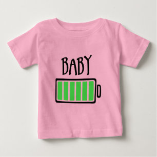 T-shirt Pour Bébé Plus de piles - Bébé