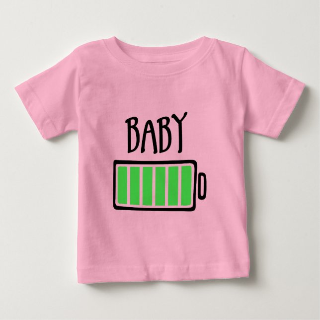 T-shirt Pour Bébé Plus de piles - Bébé (Devant)
