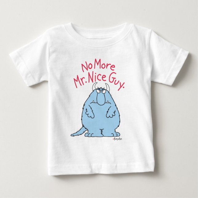 T-shirt Pour Bébé Plus M. Nice Guy (Devant)