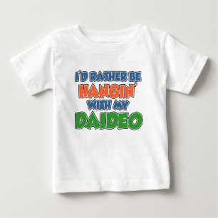 T-shirt Pour Bébé Plutôt Être Accroché À Daideo