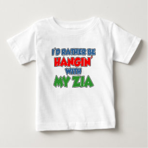 T-shirt Pour Bébé Plutôt Être Hangler Avec Zia
