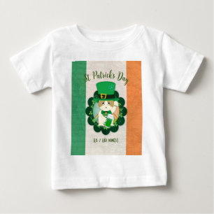T-shirt Pour Bébé Poches de gingembre et Shamrocks