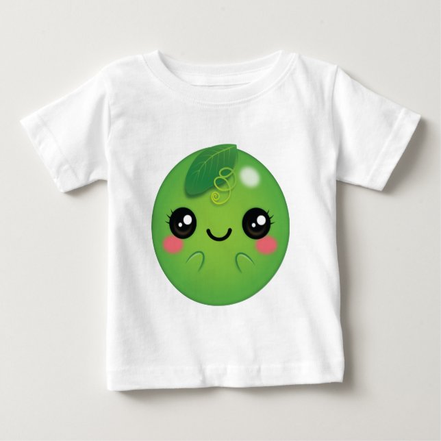 T-shirt Pour Bébé Poids Kawaii (Devant)