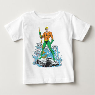 T-shirt Pour Bébé Poignées Aquaman avec Pitchfork