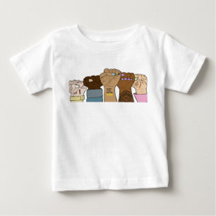 T-shirt Pour Bébé Poings d'alimentation / T-shirt bébé BLM Toddler