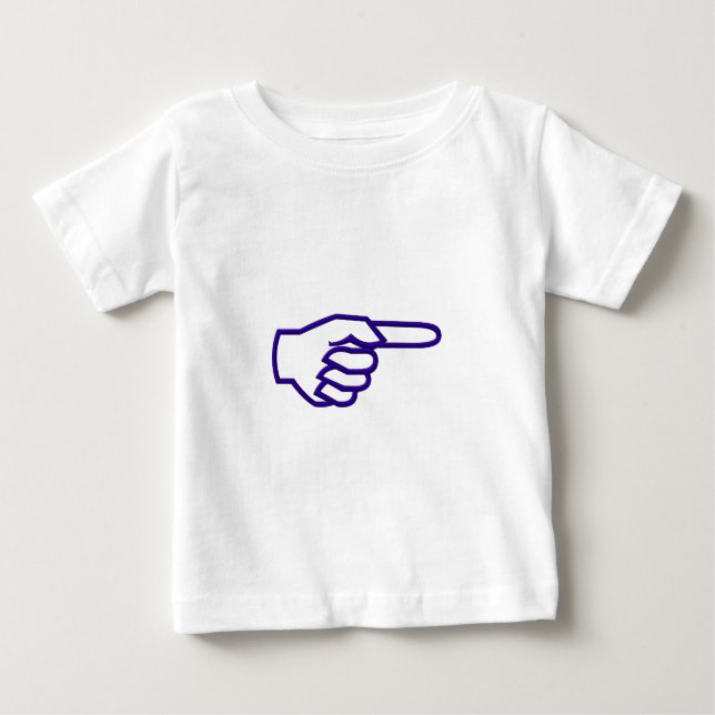 T-shirt Pour Bébé Pointeur (Devant)