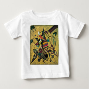 T-shirt Pour Bébé Points de Kandinsky Toile Peinture Abstraite