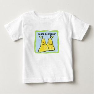 T-shirt Pour Bébé Poire mignonne - jumeaux/T-shirt d'enfant de même