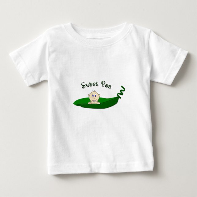 T-shirt Pour Bébé Pois doux de KRW (Devant)