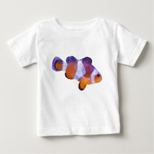 T-shirt Pour Bébé Poisson clown à basse densité