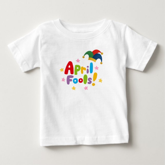 T-shirt Pour Bébé Poisson d'avril (Devant)