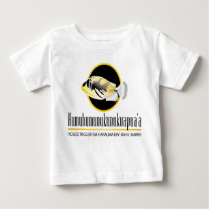 T-shirt Pour Bébé Poisson d'État d'Hawaï - Humuhumunukunukuapua'a
