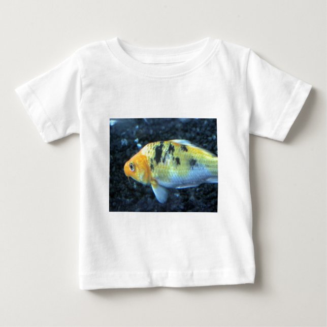 T-shirt Pour Bébé Poisson d'or tacheté (Devant)
