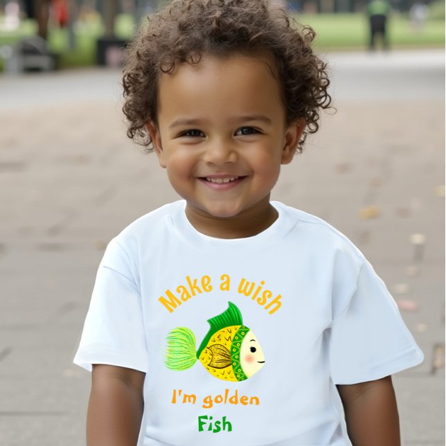 T-shirt Pour Bébé Poisson doré (Créateur téléchargé)