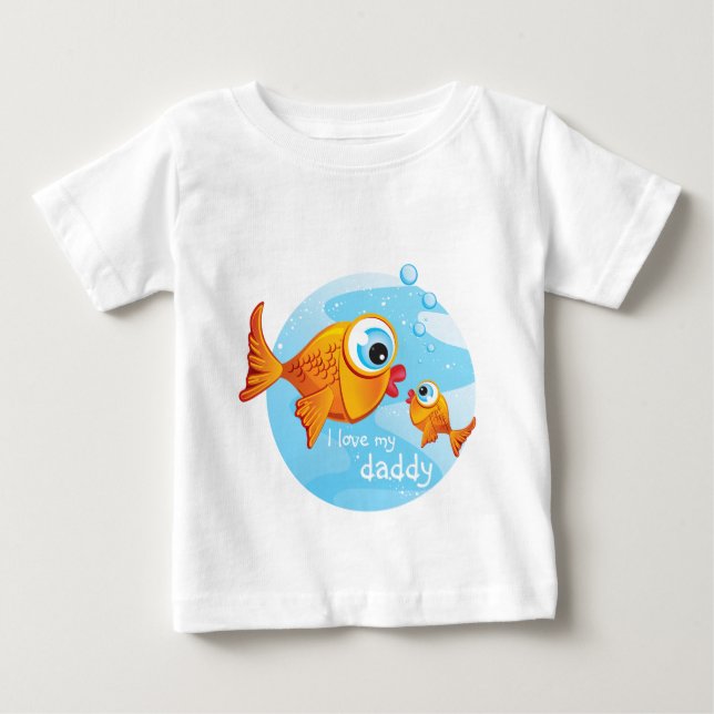 T-shirt Pour Bébé POISSON - Olive & Pickle :: (Devant)
