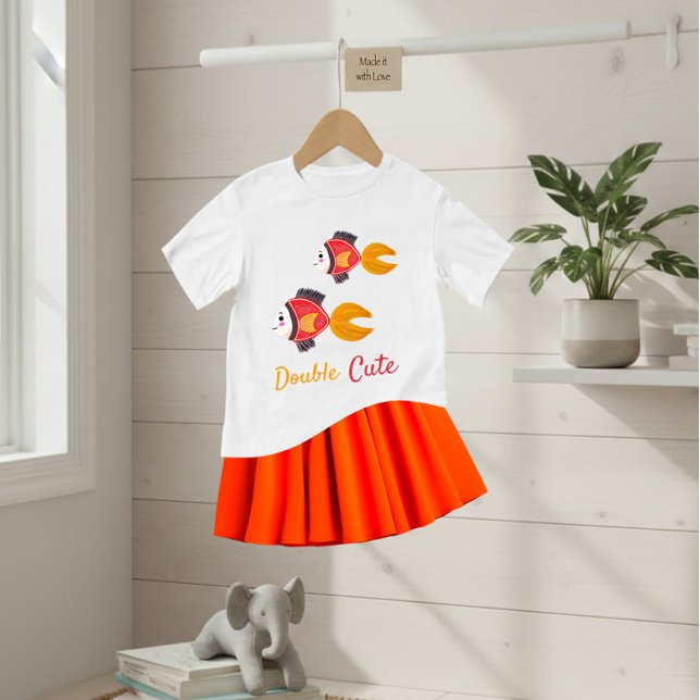 T-shirt Pour Bébé Poisson qui nage (Créateur téléchargé)