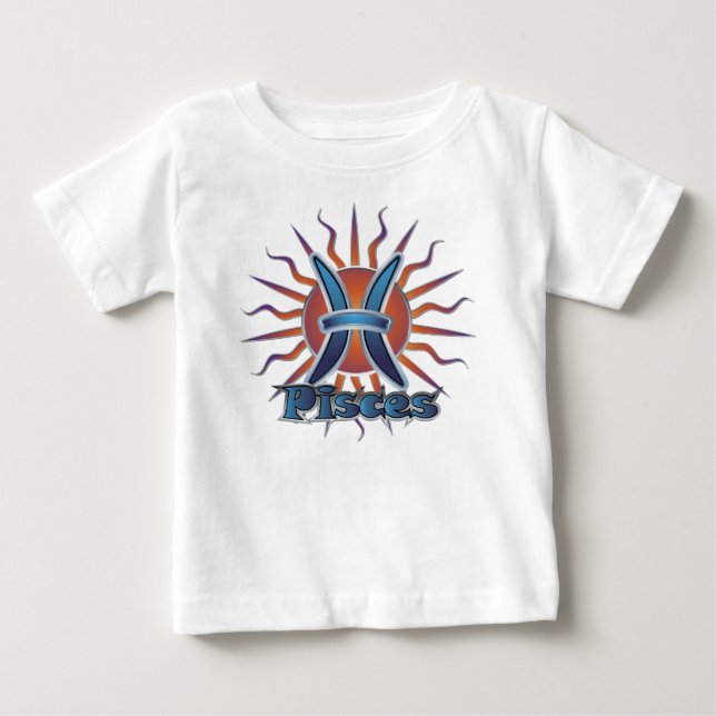 T-shirt Pour Bébé Poissons (Devant)