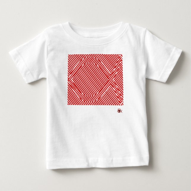 T-shirt Pour Bébé Poissons 3 de Jésus (Devant)