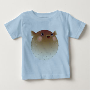 T-shirt Pour Bébé Poissons de décolleur