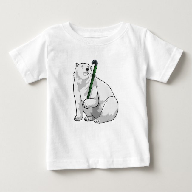 T-shirt Pour Bébé Polar bear (Devant)