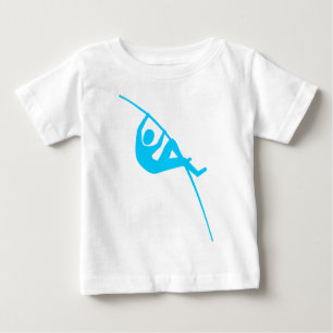 T-shirt Pour Bébé Pôle voûté - Ciel bleu