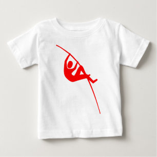 T-shirt Pour Bébé Pôle voûté - Rouge