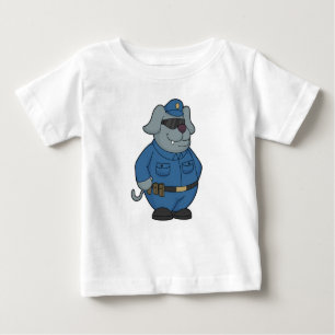 T-shirt Pour Bébé Police à chiens