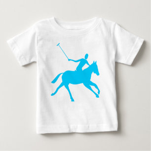 T-shirt Pour Bébé Polo - bleu ciel