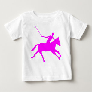 T-shirt Pour Bébé Polo - Magenta