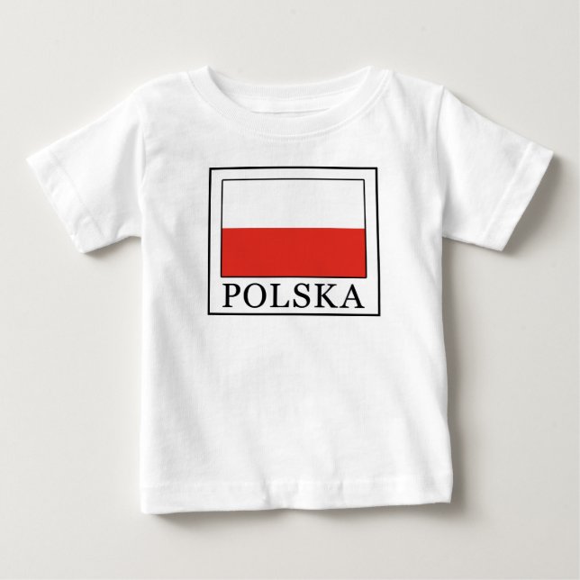 T-shirt Pour Bébé Polska (Devant)