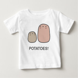T-shirt Pour Bébé Pommes de terre !