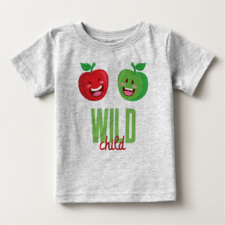 T-shirt Pour Bébé Pommes enfants sauvages