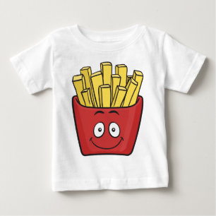T-shirt Pour Bébé Pommes frites d'Emoji