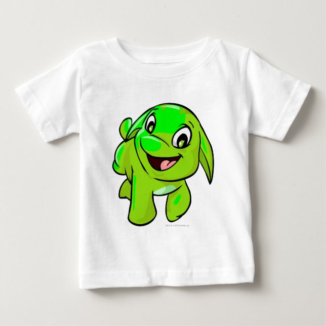 T-shirt Pour Bébé Poogle Glowing (Devant)