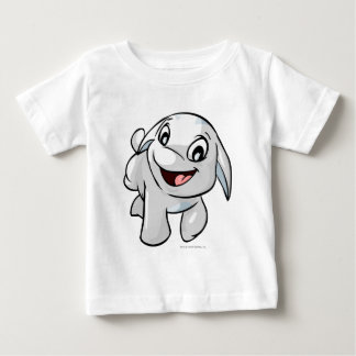 T-shirt Pour Bébé Poogle White