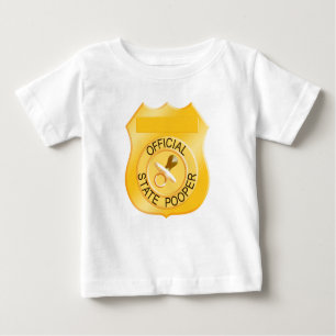T-shirt Pour Bébé Pooper officiel