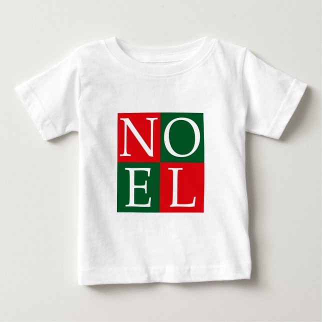 T-shirt Pour Bébé Pop Art Christmas NOEL (Devant)