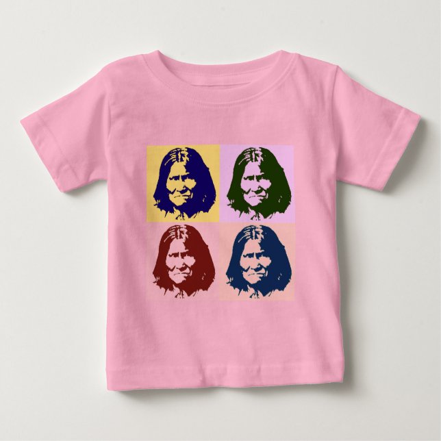 T-shirt Pour Bébé Pop Art Geronimo (Devant)