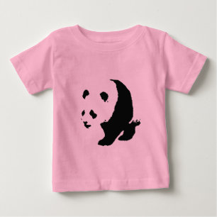 T-shirt Pour Bébé Pop Art Panda