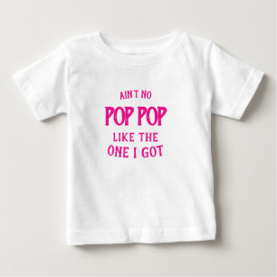 T-shirt Pour Bébé Pop Pop Sans Perdu