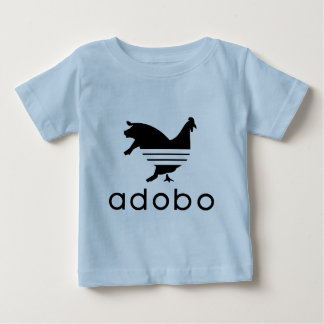 T-shirt Pour Bébé Porc de poulet d'Adobo