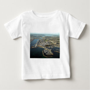 T-shirt Pour Bébé Port de Fremantle, Australie occidentale