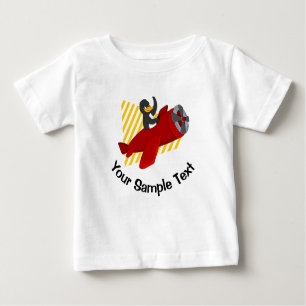 T-shirt Pour Bébé Porte - clé de pingouin volant