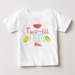 T-shirt Pour Bébé Portent des fruits la chemise fruitée du 2ème ti