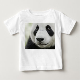 T-shirt Pour Bébé Portrait de panda roux cub macro extrême