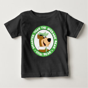 T-shirt Pour Bébé Portrait souriant de l'ours de Yogi