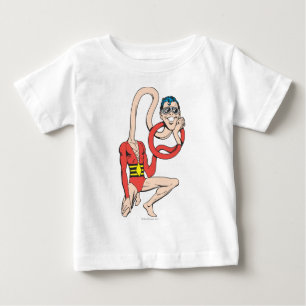 T-shirt Pour Bébé Pose en plastique Rubberneck Homme